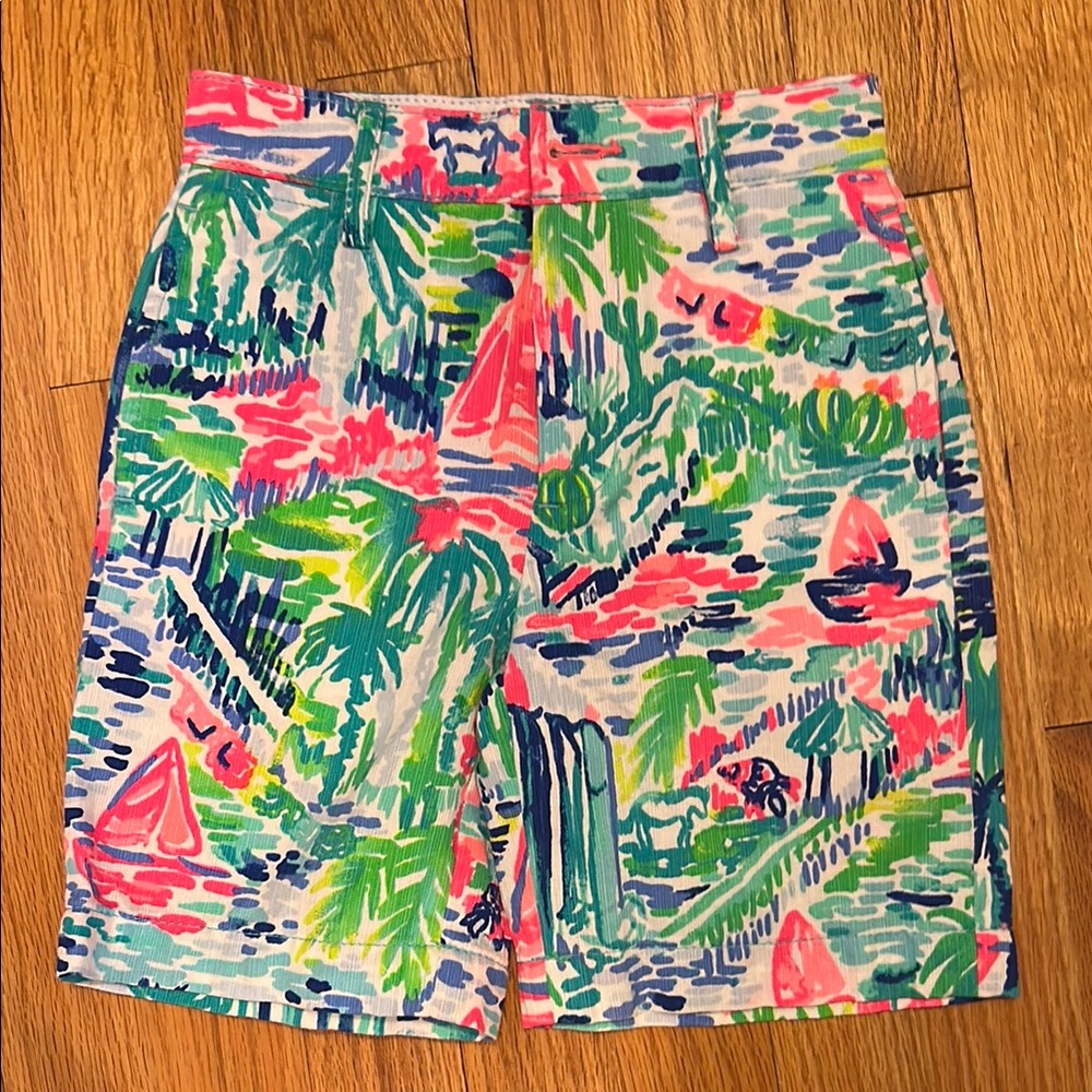 Lilly Pulitzer Boys Shorts Sz 2